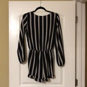 Long-sleeve Romper